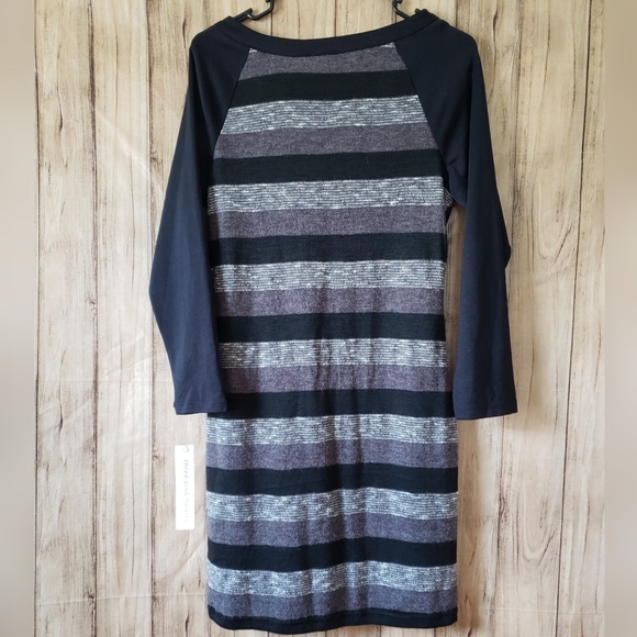 NWT Three Pink Hearts Sweater Dress XL 💗💗💗 - Picture 5 of 6